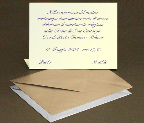 Papier Milano Matrimoni